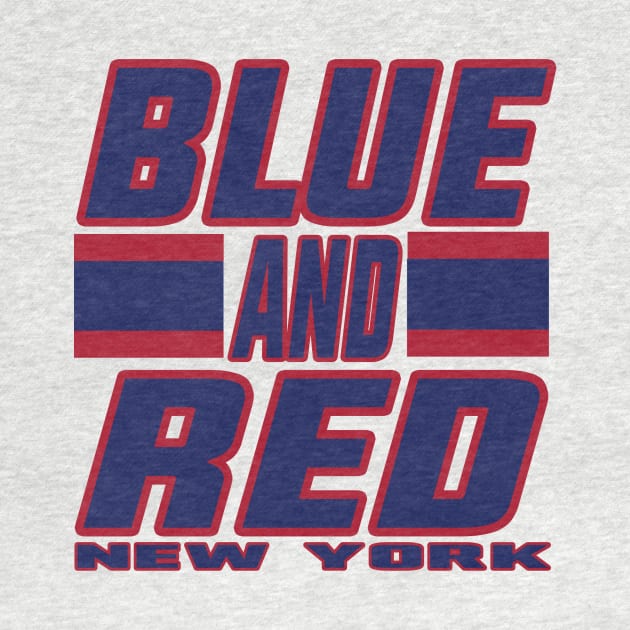 New York LYFE Blue and Red NY True Football Colors! by OffesniveLine